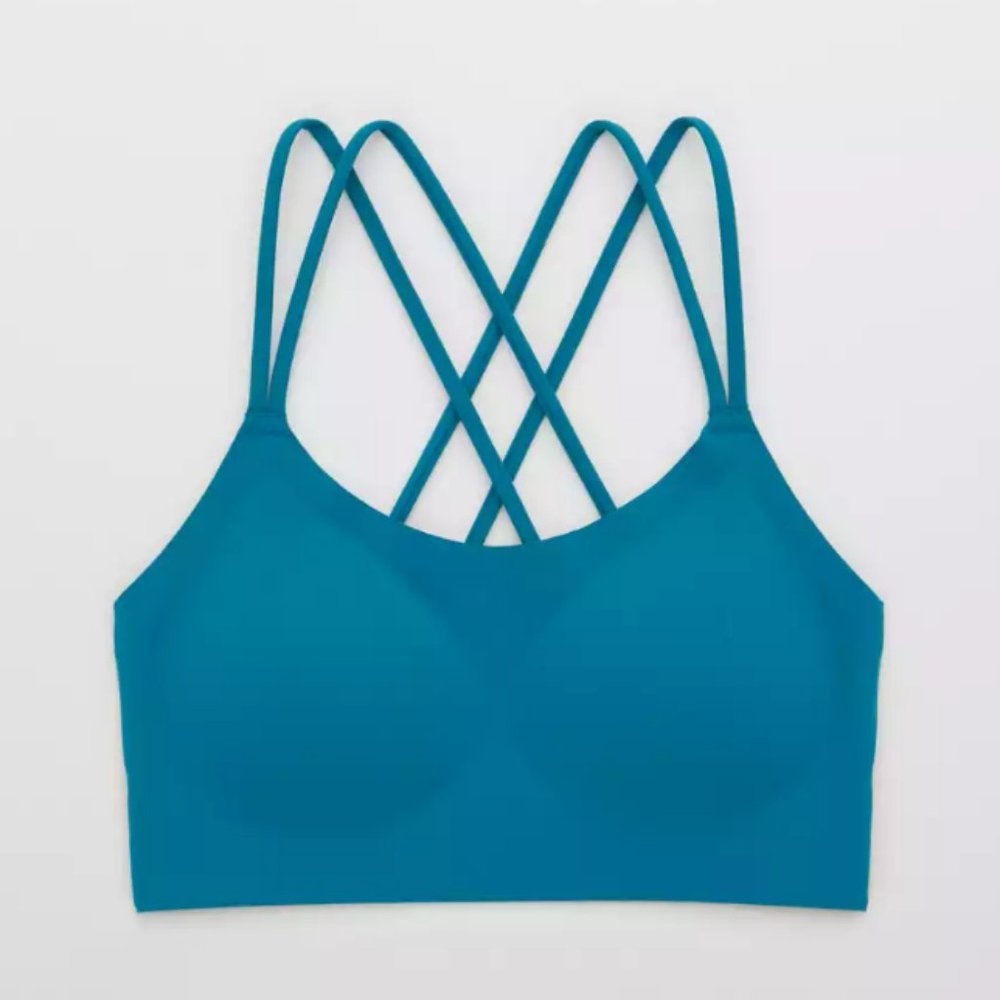 OFFLINE By Aerie Goals Strappy Sports Bra